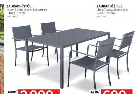 ZAHRADNÍ ŽIDLE