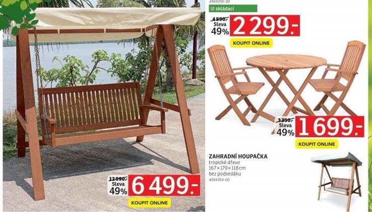 Zahradní houpačka