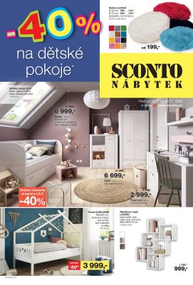 akční leták Sconto nábytek 10.7.2020-30.7.2020