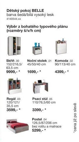 Dětský pokoj BELLE