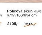 Policová skříň
