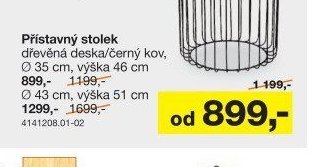 Přistavný stolek (drátěný)