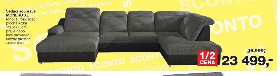 Sedací souprava MONERO XL