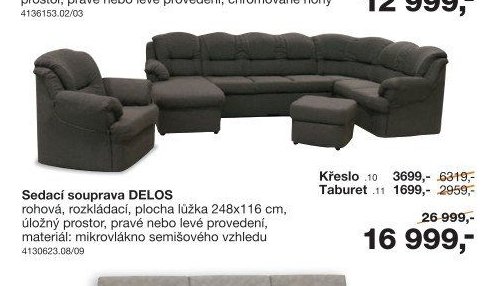 Sedací souprava DELOS