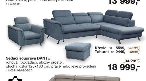 Sedací souprava DANTE