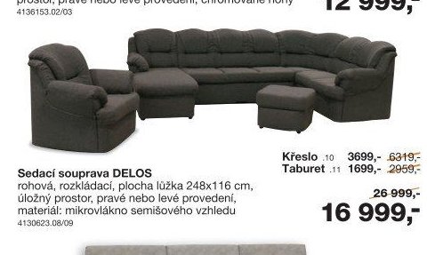 Sedací souprava DELOS