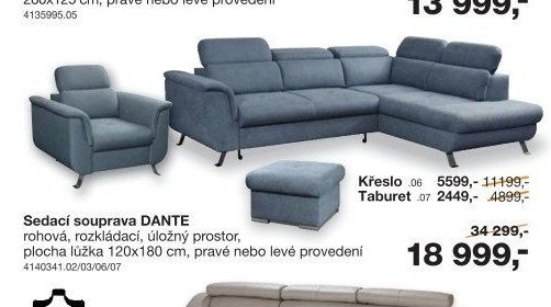 Sedací souprava DANTE