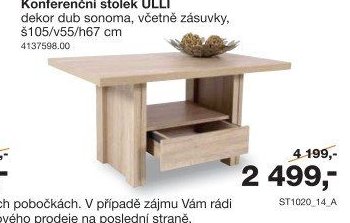 Konferenční stolek ULLI