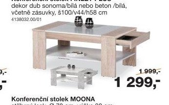 Konferenční stolek FINLEY PLUS