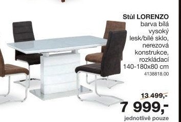 Stůl LORENZO