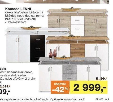 Komoda LENNI