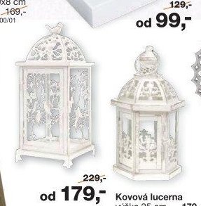 Kovová lucerna