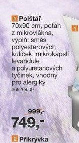 Polštář 70x90 cm