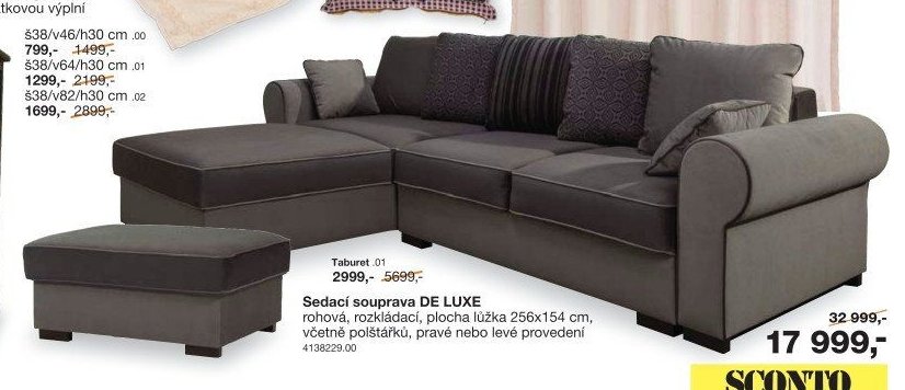 Sedací souprava DE LUXE