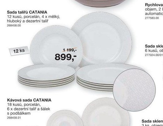Sada talířů CATANIA
