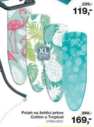 Potah na žehlicí prkno Cotton a Tropical