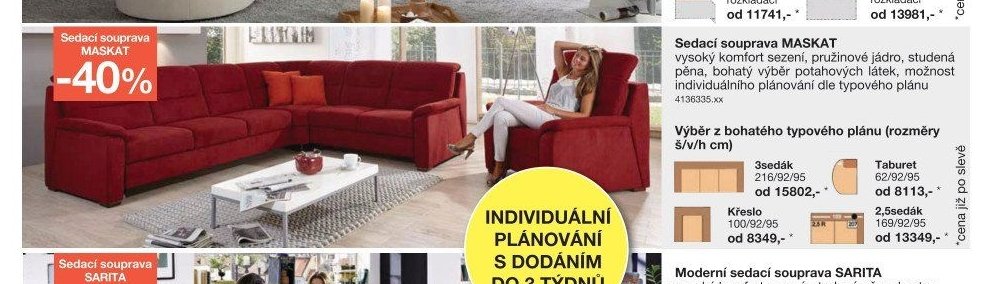 Sedací souprava MASKAT