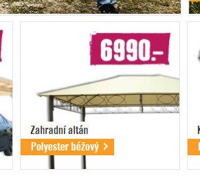 Zahradní altán Polyester béžový