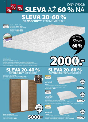 akční leták Jysk 16.7.2020-29.7.2020