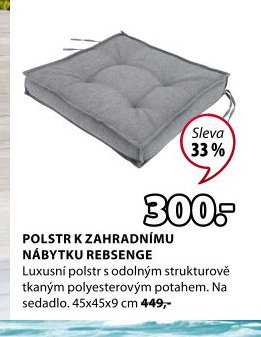 POLSTR K ZAHRADNÍMU NÁBYTKU REBSENGE