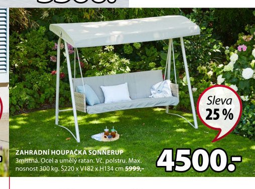 ZAHRADNÍ HOUPAČKA SONNERUP