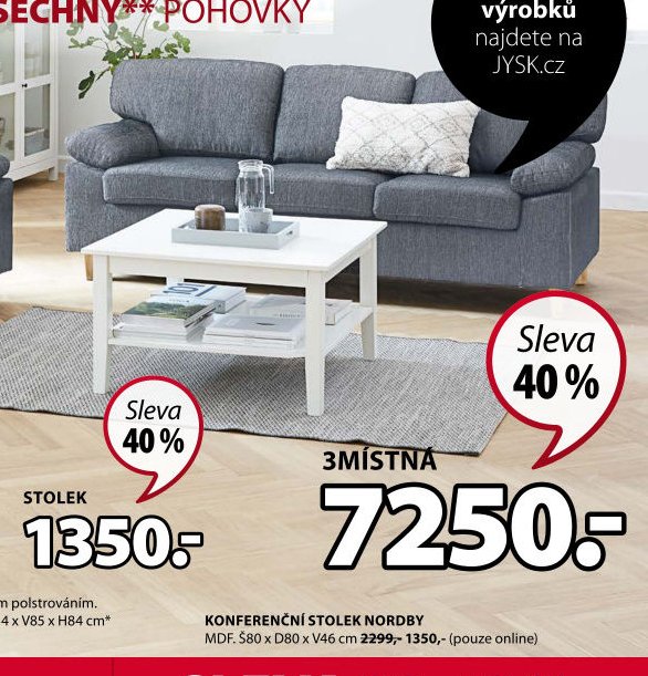 KONFERENČNÍ STOLEK NORDBY