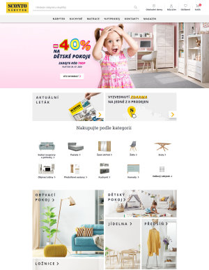 akční leták Sconto nábytek 21.7.2020-27.7.2020