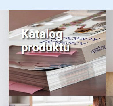Katalog produktů