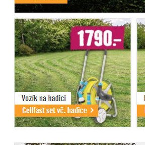 Vozík na hadici Cellfast set vč. hadice