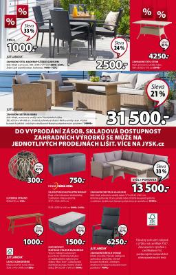 akční leták Jysk 23.7.2020-5.8.2020
