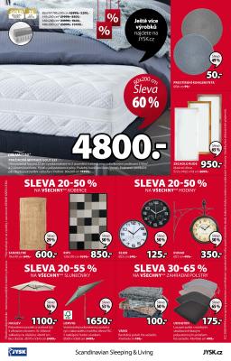 akční leták Jysk 23.7.2020-5.8.2020