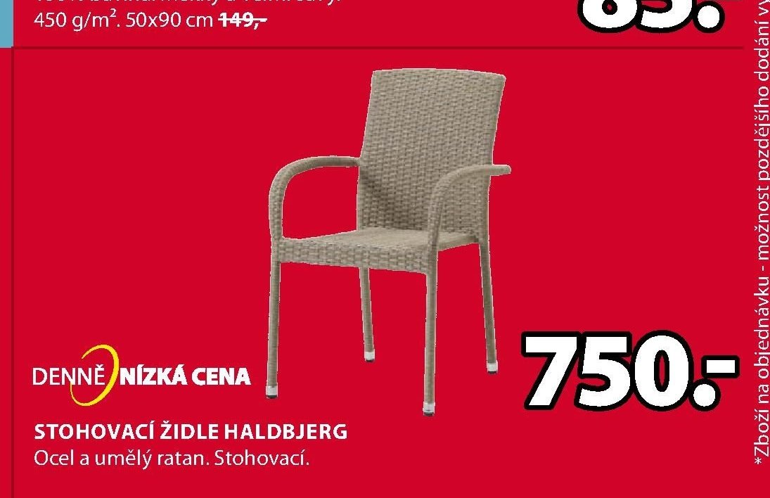 Stohovací židle HALDBJERG