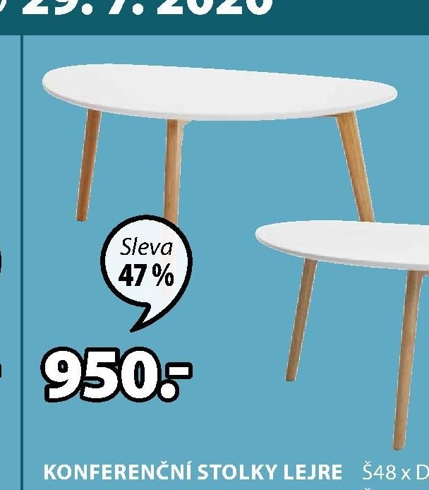 KONFERENČNÍ STOLKY LEJRE (malý)