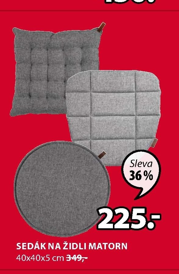 Sedák na židli MATORN