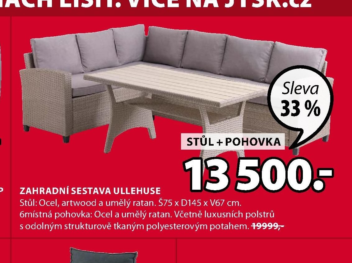 ZAHRADNÍ SESTAVA ULLEHUSE