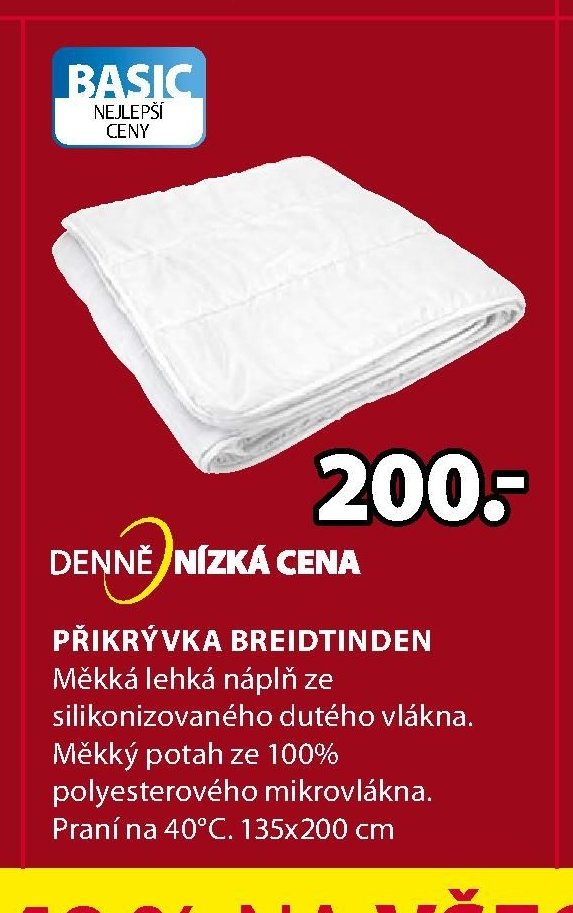 PŘIKRÝVKA BREIDTINDEN