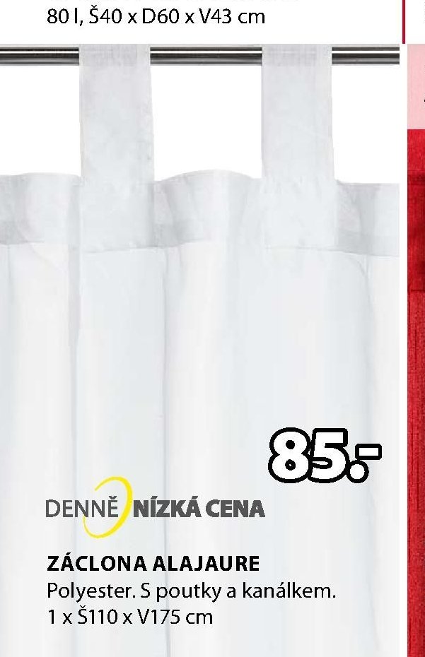 ZÁCLONA ALAJAURE