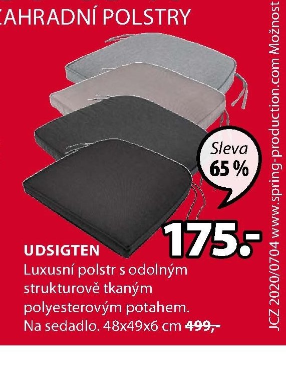 UDSIGTEN polštář