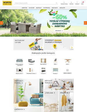 akční leták Sconto nábytek 28.7.2020-3.8.2020