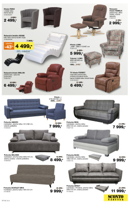akční leták Sconto nábytek 31.7.2020-20.8.2020