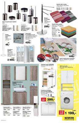akční leták Sconto nábytek 31.7.2020-20.8.2020