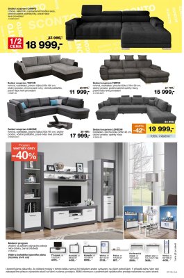 akční leták Sconto nábytek 31.7.2020-20.8.2020