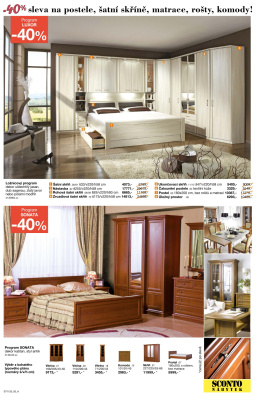 akční leták Sconto nábytek 31.7.2020-20.8.2020