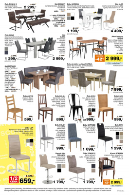 akční leták Sconto nábytek 31.7.2020-20.8.2020