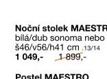 Noční stolek MAESTRO