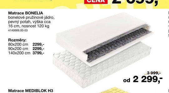 Matrace BONELIA