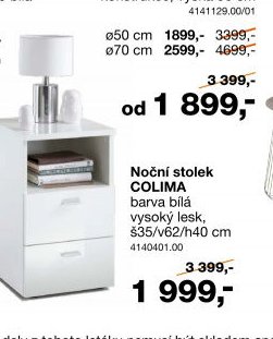 Noční stolek COLIMA