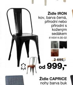 Židle IRON