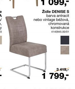 Židle DENISE S