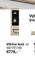 Vitrína levá .04
